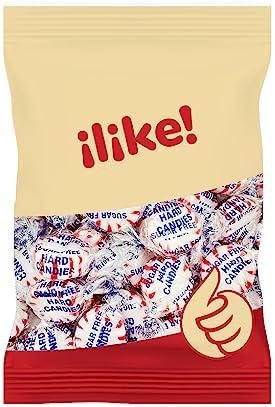 Sugar-Free Starlight Mints | 1-Pound Pack | Peppermint Hard Candy