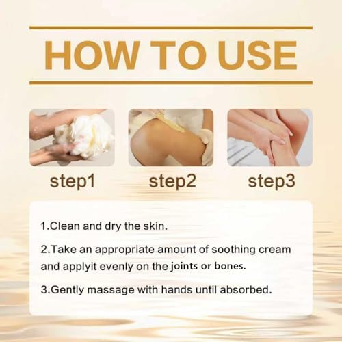 2 PCS Botulinum Toxin & Bee Venom Bone Healing Cream, Release Joint Activities Muscle Soothing Massage Gel.