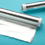 Standard Aluminum Foil Roll 18"x500' Commercial-Grade Silver Wrap for Food Service, Catering, Baking & Home Use. Durable, Tear-Resistant, Heat-Safe Industrial Foil Roll.