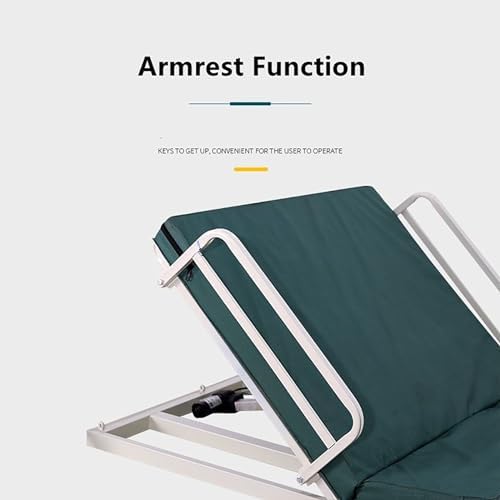 Electric Bed Backrest, Sit-Up Back Stand Assist Aid, Back Lifting Angle: 80°±5°, Maximum Load Capacity 150kg, for Back Support, Acid Reflux, Post-Operative and Snoring Relief