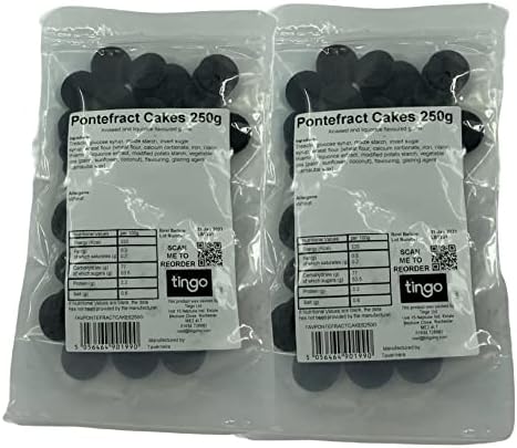 Taveners Pontefract Cakes 500g