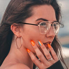FRCOLOR 1 Pair Crystal Glasses Legs Replacement Metal Eyeglass Arms Universal Temple Frame for Eyewear Accessories 5.43 Inch
