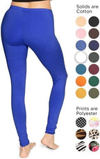 Women’s Capri Leggings Cotton Knee and Ankle Length Leggings for Women Plus Size Stretch Summer Lightweight Pants