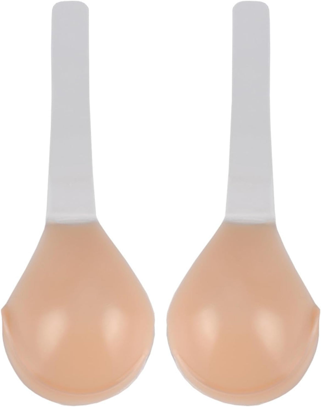 Seamless Silicone Breast Patch Bra Pad Invisible Underwear Inserts for Fake Boob Forms Enhance Comfort Confidence Flesh-C