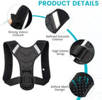 Posture Corrector for Men & Women, Adjustable Back Brace & Straightener for Office, Home & Daily Use, Relieve Back Pain, Prevent Hunching & Slouching, Comfortable & Breathable, M