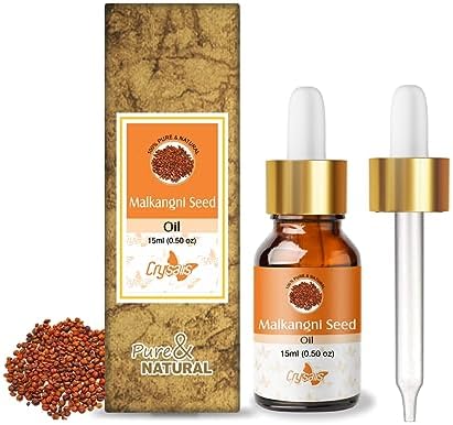 Crysalis Malkangni Seed (Celastrus paniculatus) Oil - 0.51 Fl Oz (15ml)