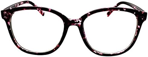 Oversize Computer Reading Glasses Womens Readers Purple Floral Frame Longsighted Eyewear