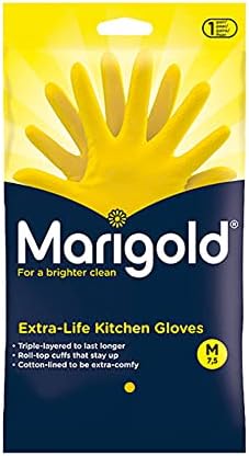 Marigolds Extra Life kitchen Glove Medium 1 x 3 pairs by Marigold