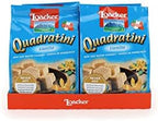 Loacker Quadratini Premium Vanilla Wafer Cookies, 250g/8.82oz, pack of 6