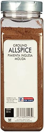 McCormick Culinary Ground Allspice, 16 oz - One 16 Ounce Container of Allspice Seasoning, Features a Wood Flavor Perfect for Baked Goods, Desserts and More