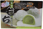 Japanese Style Green Tea Rice Cake Mochi Daifuku 7.4 Oz / 210g (Pack of 1) by Walong Marketing Inc.