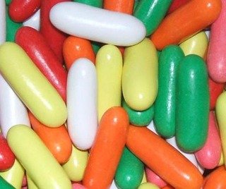 Liquorice Torpedoes 250 gram bag (1/4 kilo)
