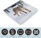 Mountain Lion Weight Scale for Body Weight Digital Bathroom Scale High Capacity Accurate Digital Weighing Scales and Easy-to-Read on Backlit LCD Display