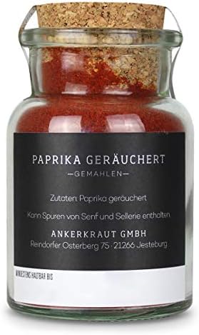 Ankerkraut Paprika geräuchert, 80gr im Korkenglas