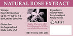 Bakto Flavors Natural Rose Extract, 4 Fluid Ounces