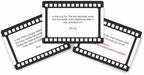 Gift Republic Movie Trivia Cards Classic Movie Question Cards Fun Quiz Questions Movie Buff Gift Portable Travel Game
