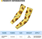 Binienty UV Sun Protection Arm Sleeves for Women Men, Cooling Sports Sleeves for Golf, Running, Cycling, Hiking