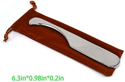RODEREK Stainless Steel IASTM Physical Therapy Tool, Gua Sha Guasha Scraping Massage Tool for Body, Body Scraper, IASTM Physical Therapy Tool,Soft Tissue Mobilization Tools for Myofascial Release