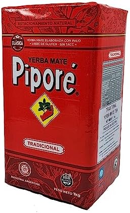 Yerba Mate Pipore Regular Four 2.2 Bags pack of 4 (4 Kilos 8.8 Lbs)