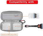 RLSOCO Case for Razors,Hard Case Compatible With Gillette Fusion5 & Proglide Shield Men's Razor (Bag Only)