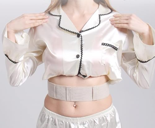 Breathable Peritoneal Dialysis Belt, Abdominal Dialysis Belt for Men and Women, Abdominal Dialysis Belt for PD, G, PEG, J-Tube Fixed, Adjustable Breathable Catheter Protection Belt (L)