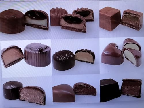 Belgian Chocolate Gift Box - Assorted Chocolate Bon Bons, Easter Candy, All-Natural Flavor by Tom's Chocolate