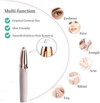 Eyebrow Hair Remover Replacement Heads for Finishing Touch Flawless Facial Hair Remover,Painless Replacement Blades for Flawless Brows Hair Removal,with Cleaning Brush,As Seen On Tv(4 Count).