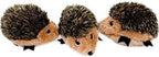 ZippyPaws Burrow Replacement Miniz - Interactive Dog & Puppy Toys for Boredom, Stimulating Pet Products to Keep Them Busy, Plush Refills for Hide & Seek Puzzle, Squeaky Toy for Enrichment - Hedgehogs