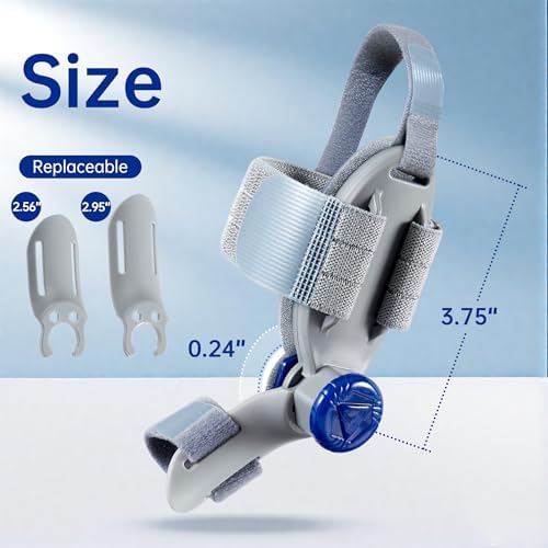 Bunion Corrector for Women & Men – Adjustable Big Toe Splint for Hallux Valgus Correction, Orthopedic Brace for Pain Relief & Toe Alignment – Fits Left & Right Feet (Day & Night Wear) (1PACK)