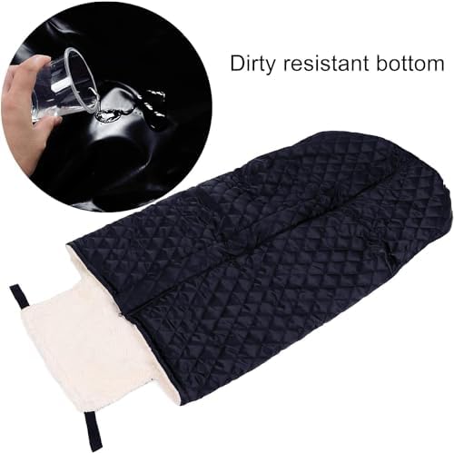 DaoGeSir Wheelchair Blanket for Warmth and Comfort, Plush Heated Blanket Lower Body Wheelchair Cover Wheelchair Warmer Cover Blanket for The Aged Patient Wind Protection Sleeping Bag