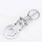 S&Dent High Quality Dental Lab Full Mouth Style Nickel Coated Articulator Laboratory Tool Adjustable Equipment Denture Articulator Zinc Alloy Material