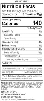 Lars Own Swedish Ginger Snaps, Crispy Ginger Snap Cookies, Traditional Scandinavian Gingersnap Cookies, 10.5 oz Box, 1 Pack