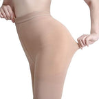 AMZAM® Medical Compression Pantyhose for Women & Men, Closed Toe 15-20 mmHg Graduated Compression Stockings Waist High Support Leggings, Support Hose for Varicose Veins, Edema, Post Surgery, Beige M