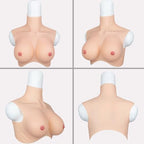 Silicone Breast SIlicone Breastplate C-G Cup Breast Forms Fake Breast For Crossdresser Transgender Dragqueen
