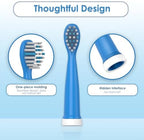 Electric Toothbrush Heads for Kids 8620/8630 (Dark Blue 4 Pieces)