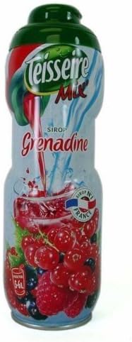 Grenadine Teisseire French Syrup Grenadine concentrate 600ml (20.3 fl oz) (2 PACK)