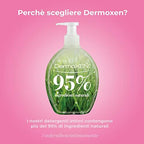 DERMOXEN Intimate Wash Gel for Women | Helps Prevent Odor | pH 4.8 Balanced Cleanser with Lemon & Melissa Oils | Gentle Feminine Hygiene for Daily Use | 95% Natural | Sensitive Skin | 6.76 fl oz