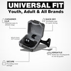Under Armour Mouth Guard Case. Mouthguard Storage. Keep it Clean and Secure, Black, Adult