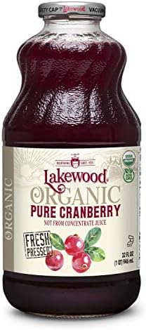 Lakewood 100% Juice Pure Cranberry -- 32 fl oz - 2 pc