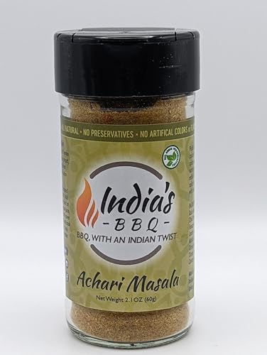 India’s BBQ – Flavors of India 3-Pack | Tikka Masala, Mustard Fish Masala, Achari Masala | Authentic Indian Spice Blends | All-Natural, No Preservatives | Ideal for Grilling & Curries