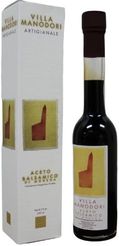 Villa Manodori Balsamic Vinegar, 8.5 Fl Oz (Pack of 2)