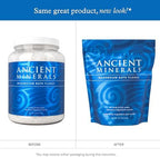 Ancient Minerals Magnesium Bath Flakes - Bathing Alternative to Epsom Salt - Soak in Natural Salts - High-Absorption Efficiency for Relaxation, Wellness & Muscle Relief (4 .4 lb)