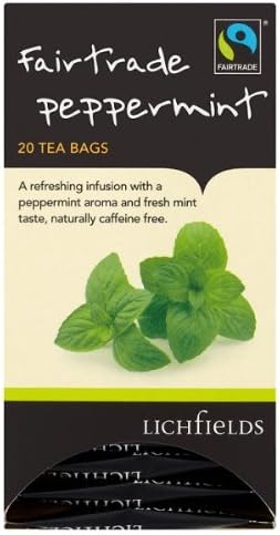 Lichfields Fairtrade Peppermint 6X20 Tea Bags 30G