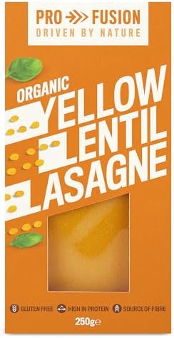 Profusion Organic Yellow Lentil Lasagne Sheet 250g