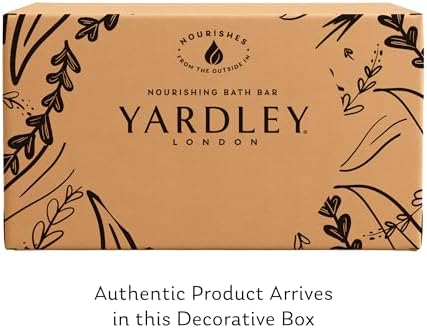 Yardley London Soap Bath Bar Bundle - 10 Bars: English Lavender, Oatmeal and Almond, Aloe and Avocado, Cocoa Butter, Lemon Verbena 4.25 Ounce Bars (Pack of 10 Bars, Two of each)