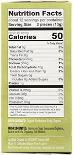 Le Pain des Fleurs Crispbread, Buckwheat, 5.3 ounce