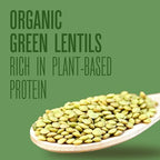 Arrowhead Mills Organic Green Lentils, 16 oz Bag