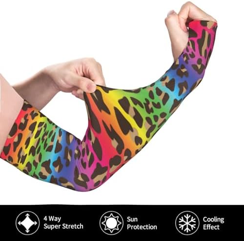 Cooling Arm Sleeves Cover Summer Sun Protection Arm Sleeves For Men Women Baseball Cycling Golf Running