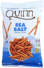 Quinn, Pretzel Sticks Sea Salt, 5.6 Ounce