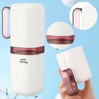 Ziliny 4 Pcs Travel Toothbrush Holder with Cups Toothbrush and Toothpaste Case Multifunctional Travel Tooth Brush Holder Containers Portable Cup with Handle for Camping Business